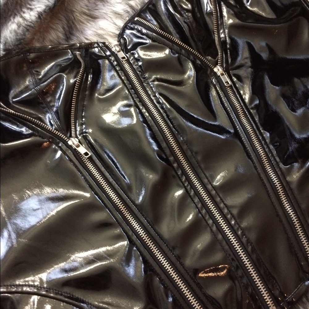 Lip Service PVC Corset - Picture 3 of 5